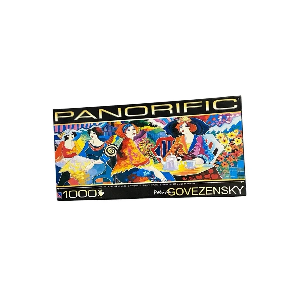 PANORIFIC Celebration of Women 1000 Piece Puzzle by P Govezensky New